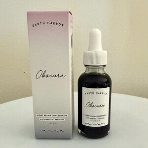 Earth Harbor Obscura Night Repair Full SIze Concentrate Serum Black Seaweed 1oz